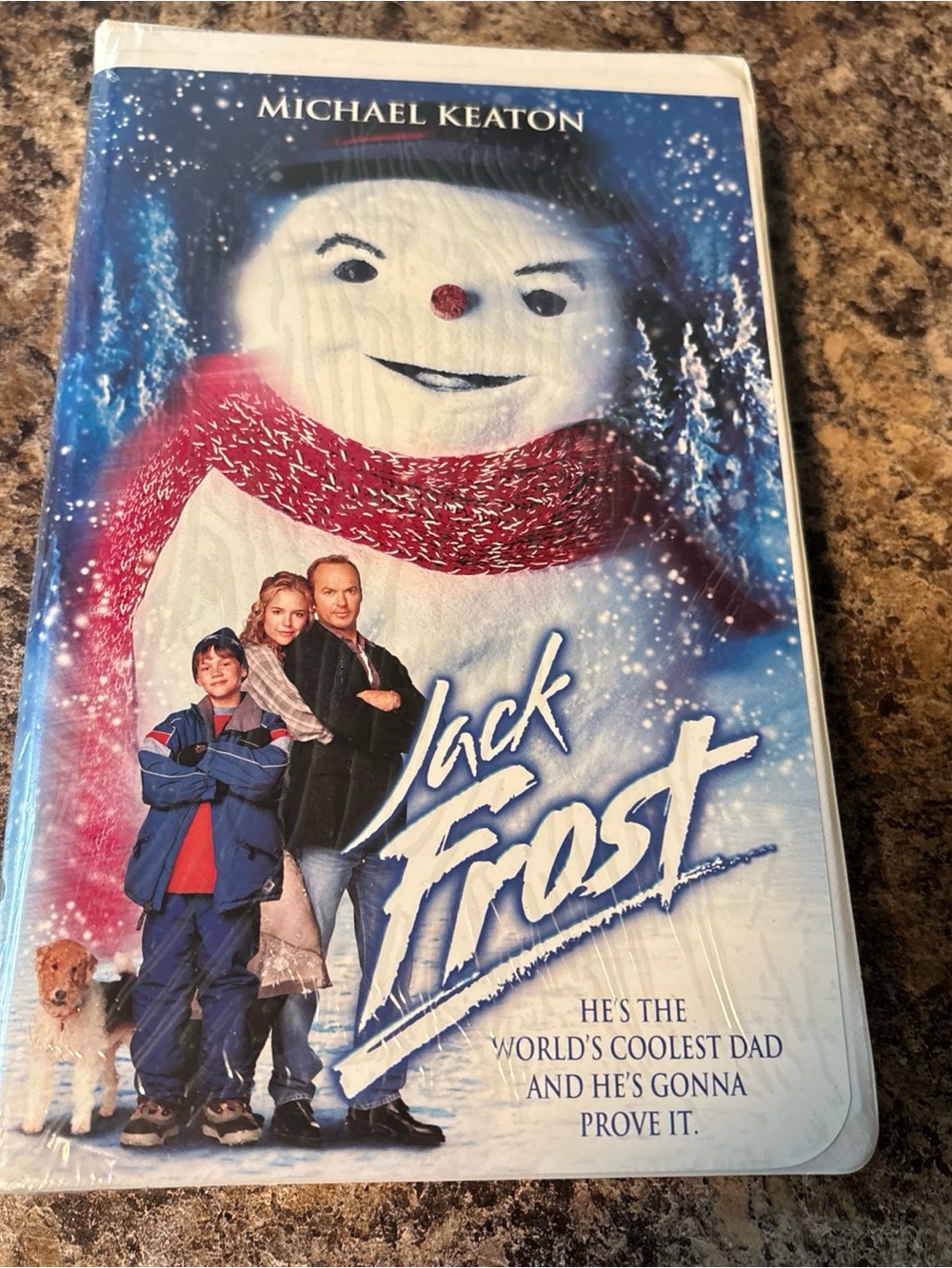 Sealed NewJack Frost VHS Movie Michael Keaton